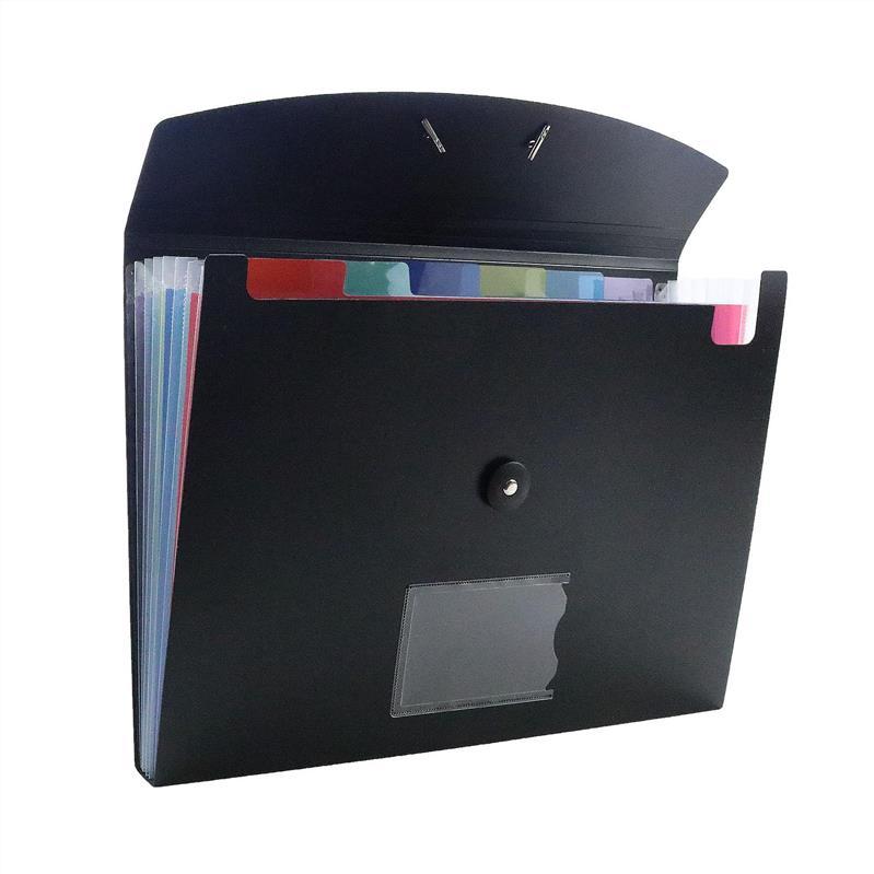 File Folder Accordion Bag 7/13 Grid Portable Briefcase Multi-layer Insert Information Storage 6