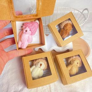 Set de regalo de Mini Oso de Peluche con Tarjeta Inspiradora, Regalo Perfecto de Cómodo Abrazo para Navidad, Halloween, Cumpleaños y Apoyo Emocional