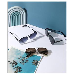 แว่นกันแดด แฟล็กชิป ขนาดเล็ก กันความร้อน สไตล์ครึ่งกรอบ ขนาดเล็ก ทันสมัย