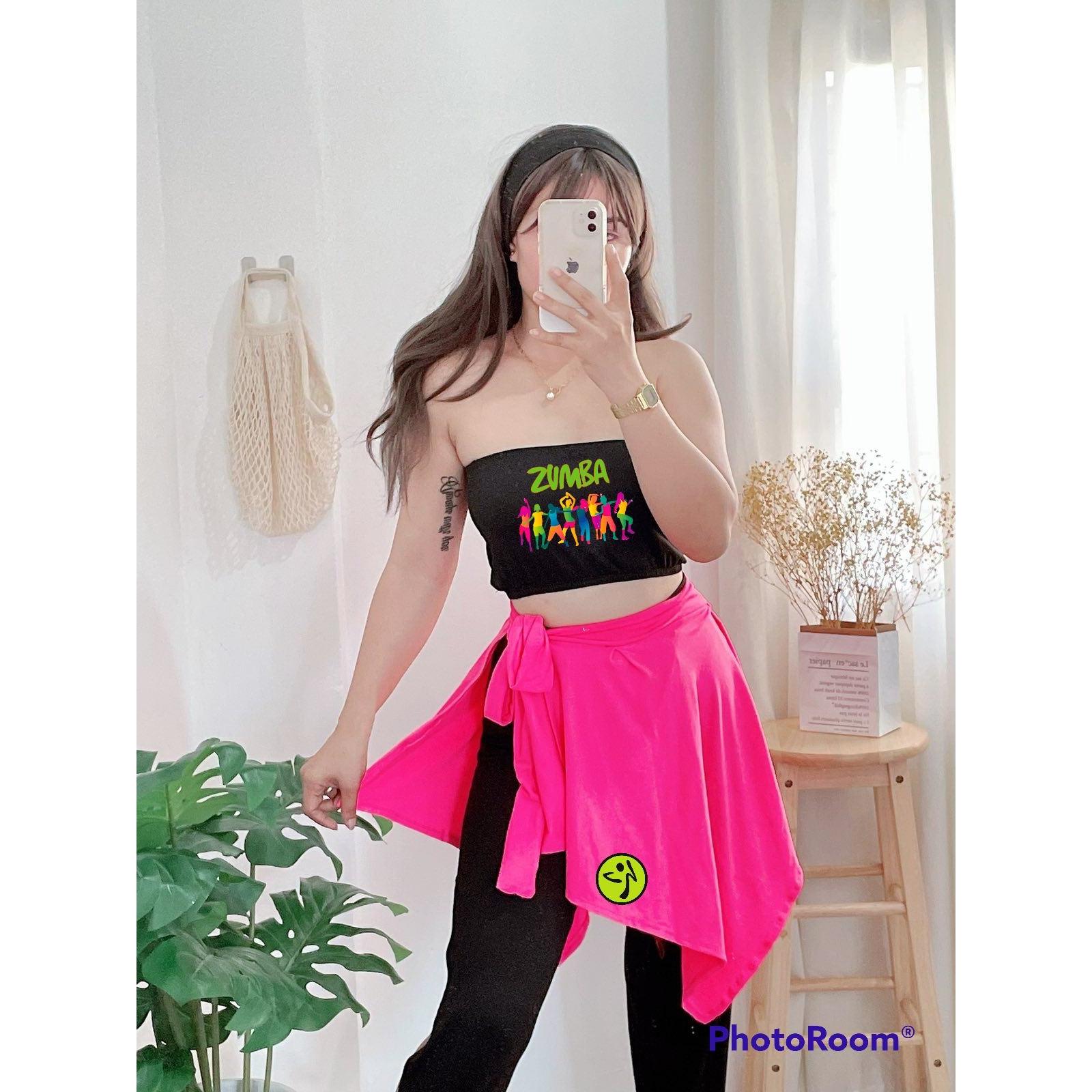 Zumba Überzugsrock oder 3in1 Set Tube Damenbekleidung_voghion.com