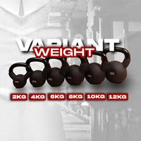Gambar Kettlebell Neoprene Fix Vinyl BM-A137 |Kettle Bell Barbel |Grip |Gym - 2KG dari Ototpro Surabaya Kota Surabaya 4 Tokopedia