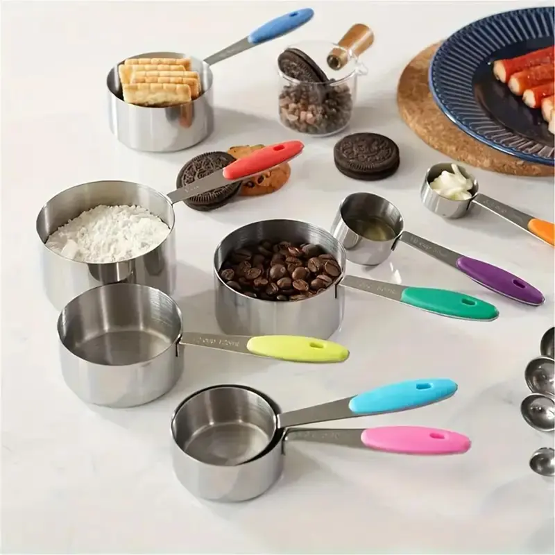 Stainless Steel Measuring Spoon Set, 17pcs/set Double Head Magnetic Measuring Spoon, Kitchen Measuring Utensils for Baking, Cooking 5