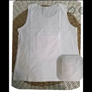 SINGLET WANITA/SINGLET UMROH Katun Putih