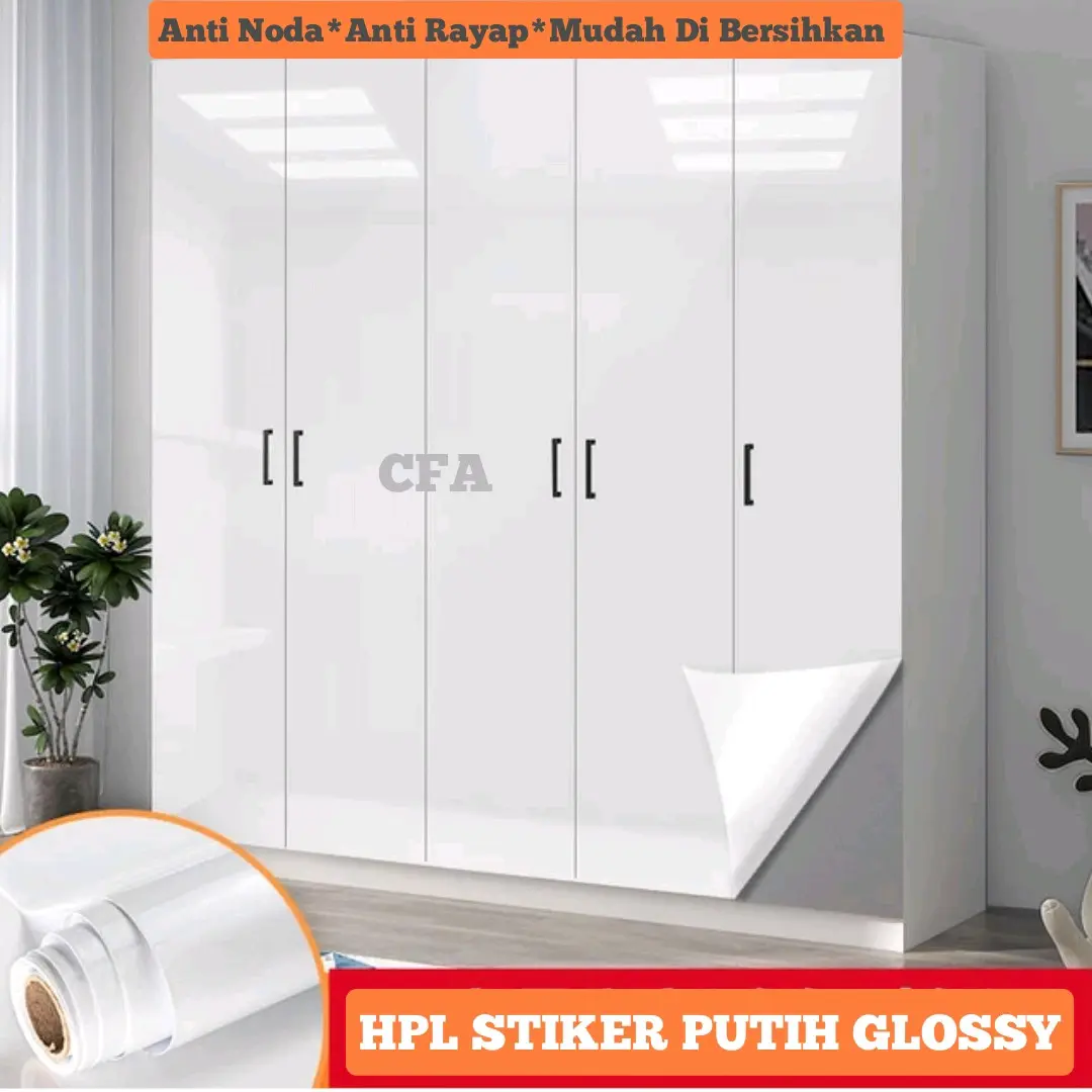 Wallpaper Stiker Lemari Kayu Furniture Kitchen Set Meja Pintu Lantai Dinding Wallpaper Dapur Anti Minyak Dan Anti Panas Ukuran 120cm x 50cm Dekorasi Kertas RS