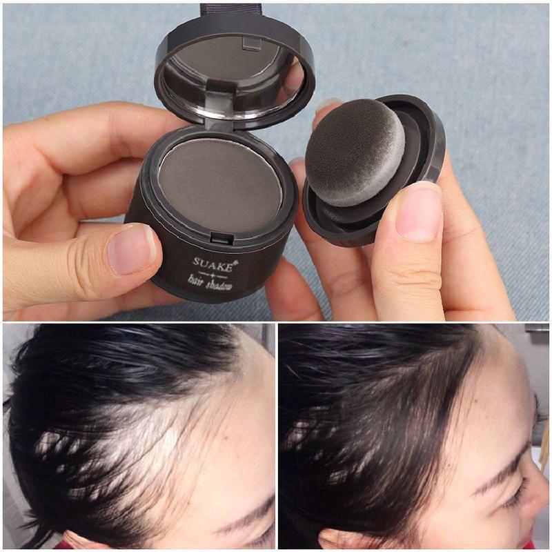 Product Introduction of Waterproof Hairline Shadow Powder Forehead Concealer Powder Hairline Powder Bald Repair White Hair 55