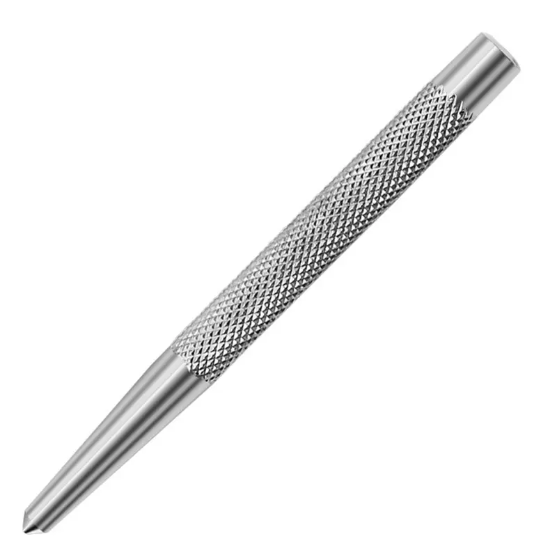 Automatic Center Punch with Knurled Cap High Hardness Hole Punch with Adjustable