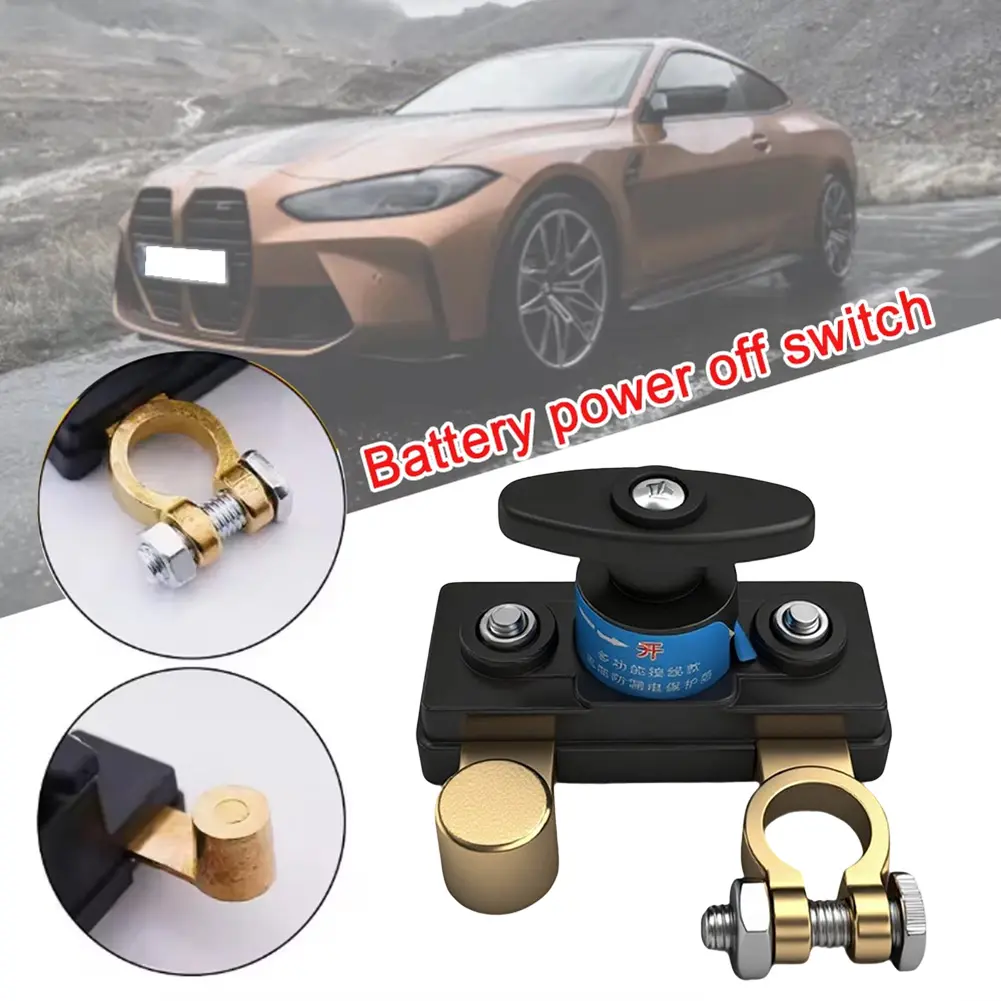 Car Battery Disconnect Switch Negative Power-off Switch Anti-leakage ...