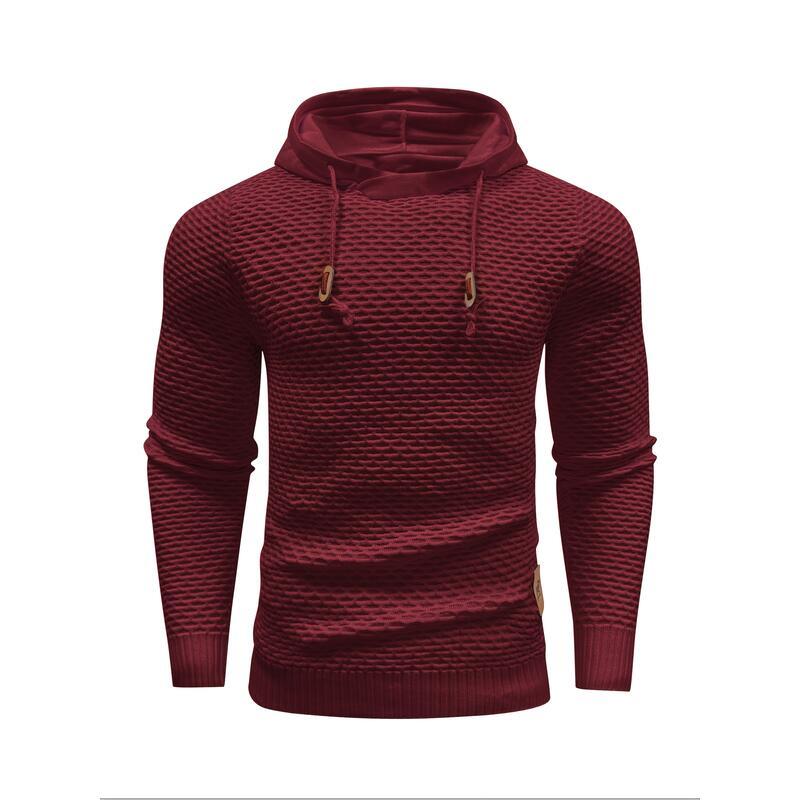 Casual Street Solid Ripped Draw String Zipper Hooded Collar Tops Sweater Casual Street Solid Ripped Draw String Zipper Hooded Collar Tops Sweater
