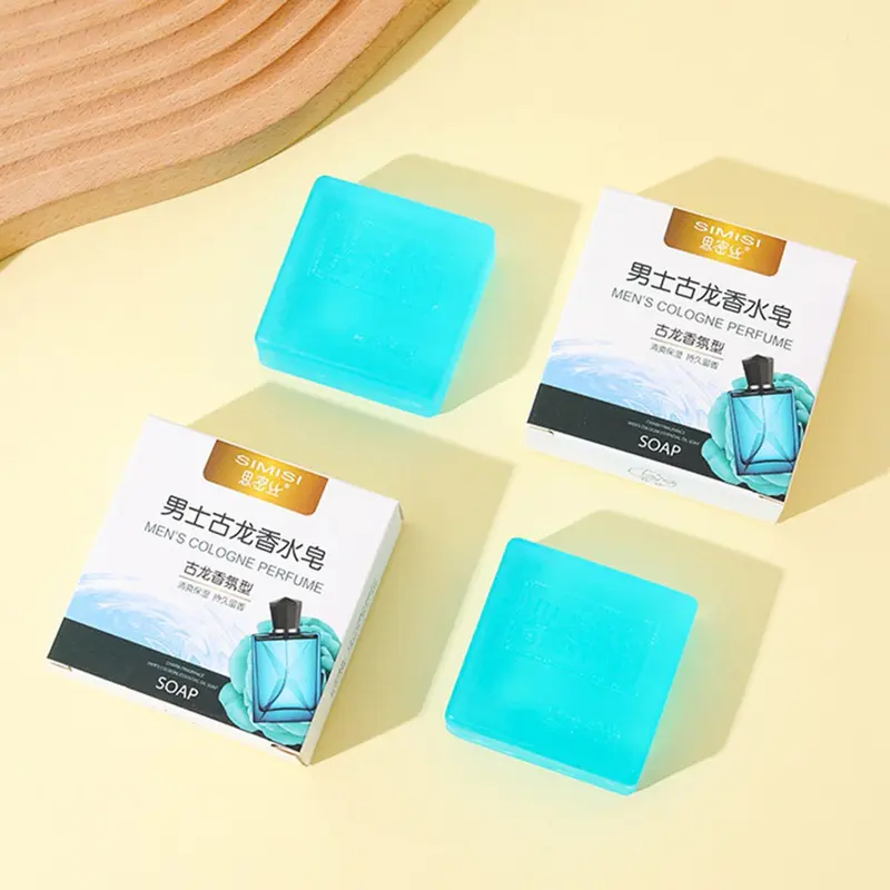 [KÈM TÚI LƯỚI] Xà Phòng Cho Nam SIMISI Hương Nước Hoa, Kiểm Soát Mồ Hôi, Làm Sạch Và Chăm Sóc Da Hàng Nội Địa Trung 7