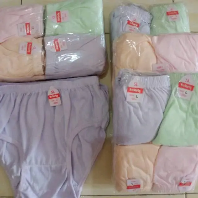 CELANA DALAM WANITA MURAH SOLARIS//CD TANPA RENDA PAHA//3 PCS 7