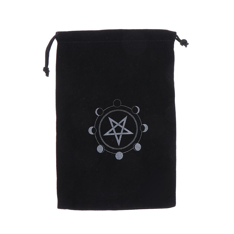 Product Introduction of [MMG]1Pc Velvet Tarots Oracle Cards Storage Bag Runes Constellation Witch Divination Accessories Jewelry  Bag Drawstring Pouch 40
