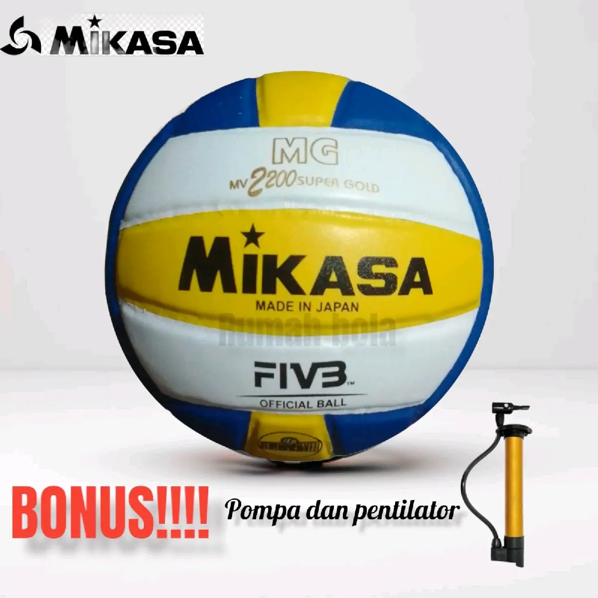 bola voly M1kasa anak free pompa Ball Voli