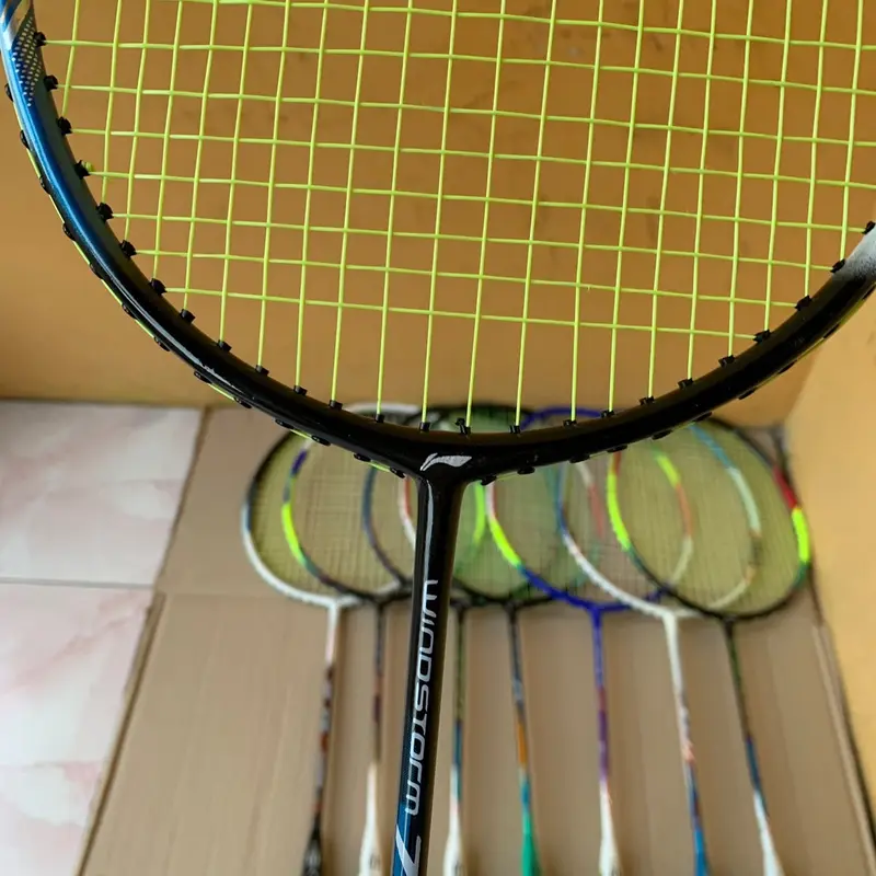 [23LBS] RAKET BADMINTON LINNING/YONEX 2 RAKET 1 TAS 1 SHUTLEKOCK BONUS 2 GRIP 3