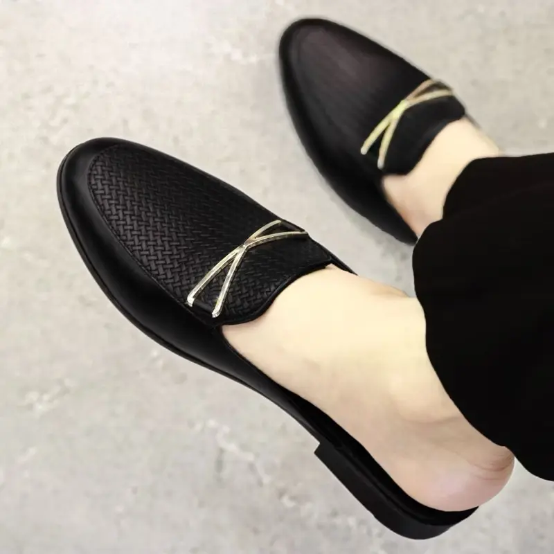 Sục Da Sít Nam Cao Cấp In Vân Dệp Sang Trọng Kết Hợp Mác Chéo Trẻ Trung Cực Chất  Shoes