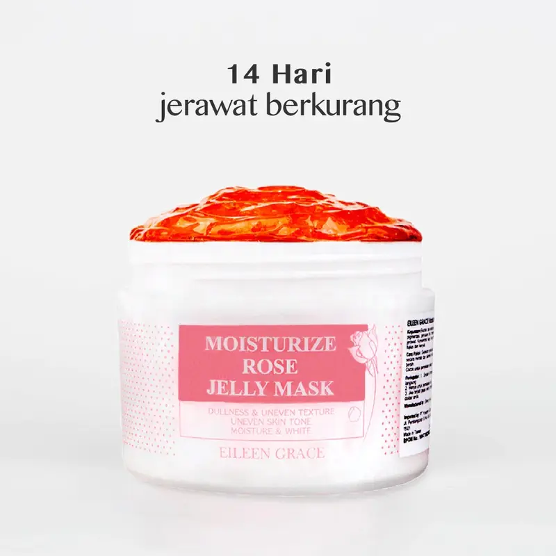 SHARE IN JAR 15 ml Eileen Grace Rose Jelly mask Jerawat 0