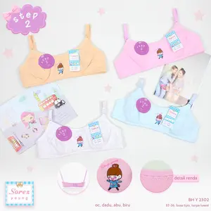Bra BH miniset Remaja Sorex Murah Y2302 Motif Happy Rabbit