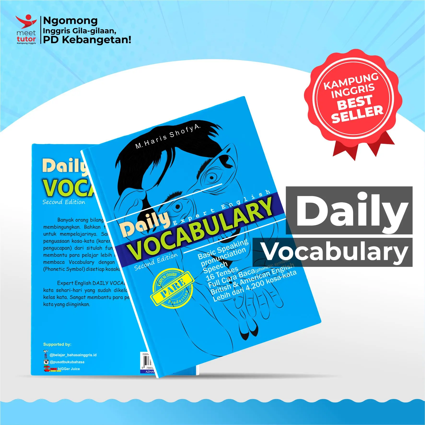 Daily Vocabulary (expert English) soft Cover, Edisi Reguler