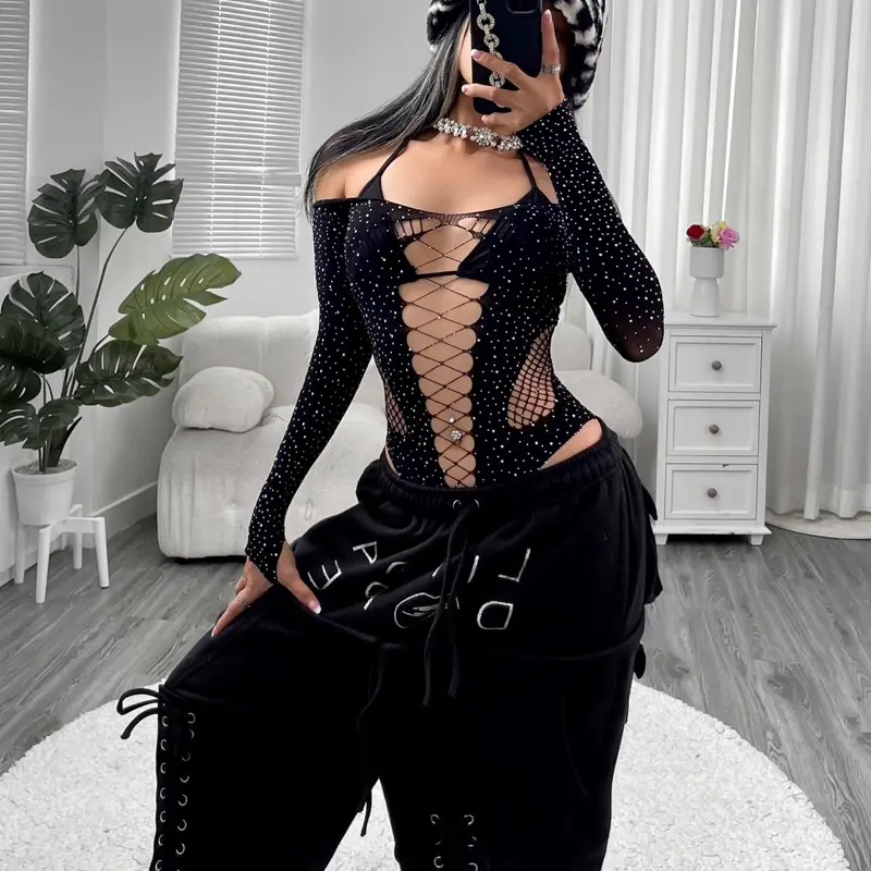 MEGAN BLING BODYSUIT (KÈM ÁO BIKINI) BY LINDA DOPE