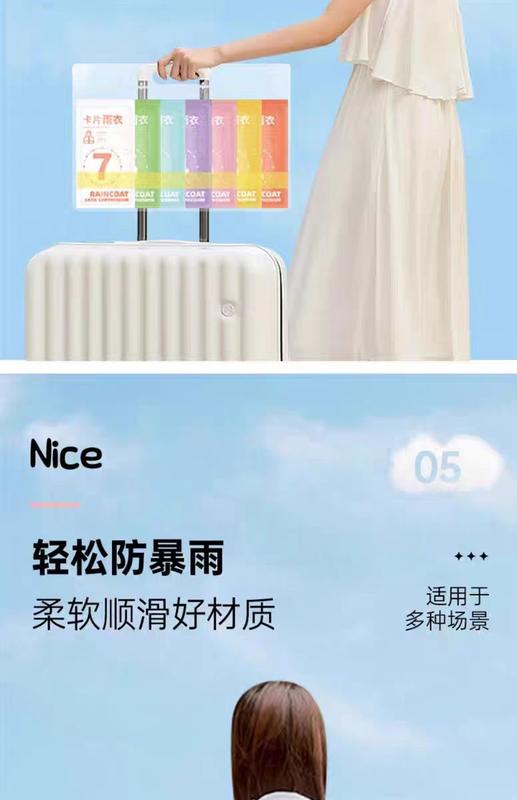 Product Introduction of Áo Mưa Dùng Một Lần, Dày Dặn, Nén Thẻ Dành Cho Người Lớn, Chống Mưa Toàn Thân, Trong Suốt, Cầm Tay Thích Hợp Cho Du Lịch, Leo Núi Ngoài Trời, Không Thấm Nước 12