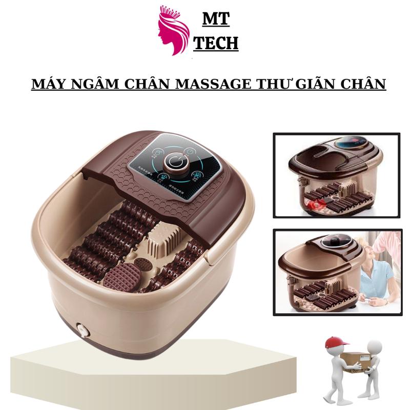 Bồn Ngâm Chân Hồng Ngoại Có Sục Khí, Tự Làm Nóng - Massage Chân Thư Giãn