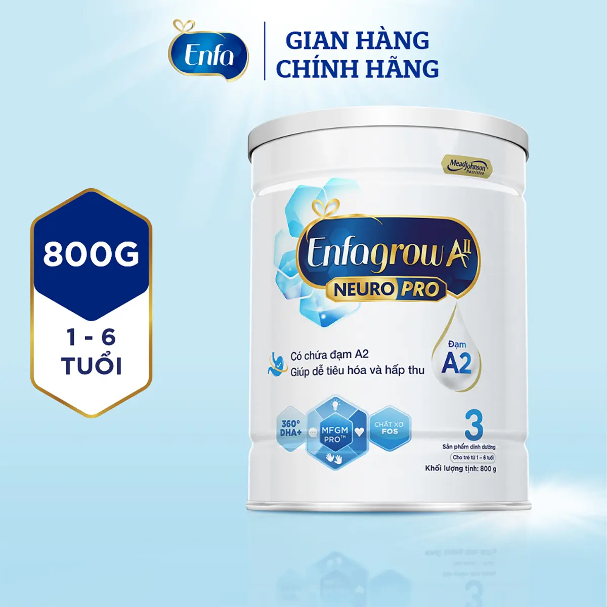 Sữa Enfagrow A2 Neuropro 3 – 800g