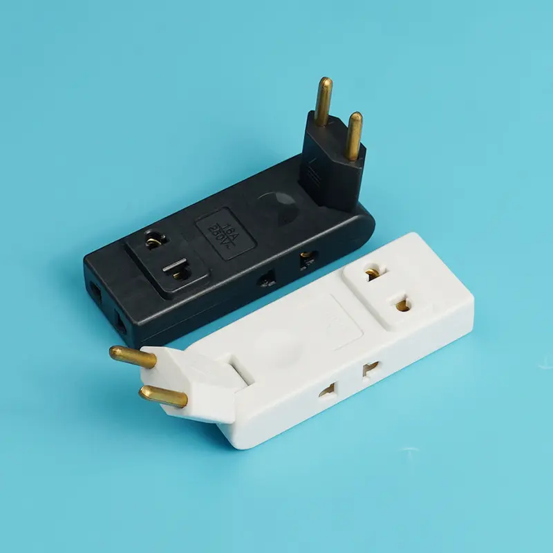 Mở Rộng Ổ Cắm Tường, 4 Trong 1, Ổ Cắm Điện EU, Bộ Chuyển Đổi Phích Cắm 180 Độ, Bộ Chuyển Đổi Du Lịch, Bộ Chuyển Đổi Nguồn Cầm Tay 1