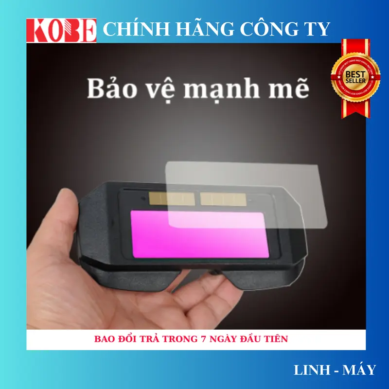 Kính điện tử dùng cho hàn cắt KOBE độ nhạy cao 4
