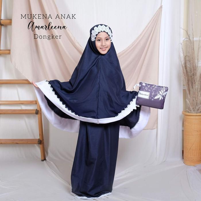 Gambar Pusat Mukena Indonesia - Mukena Katun Amarleena (Anak) - DONGKER dari PUSAT MUKENA INDONESIA STORE Kota Tasikmalaya 4 Tokopedia