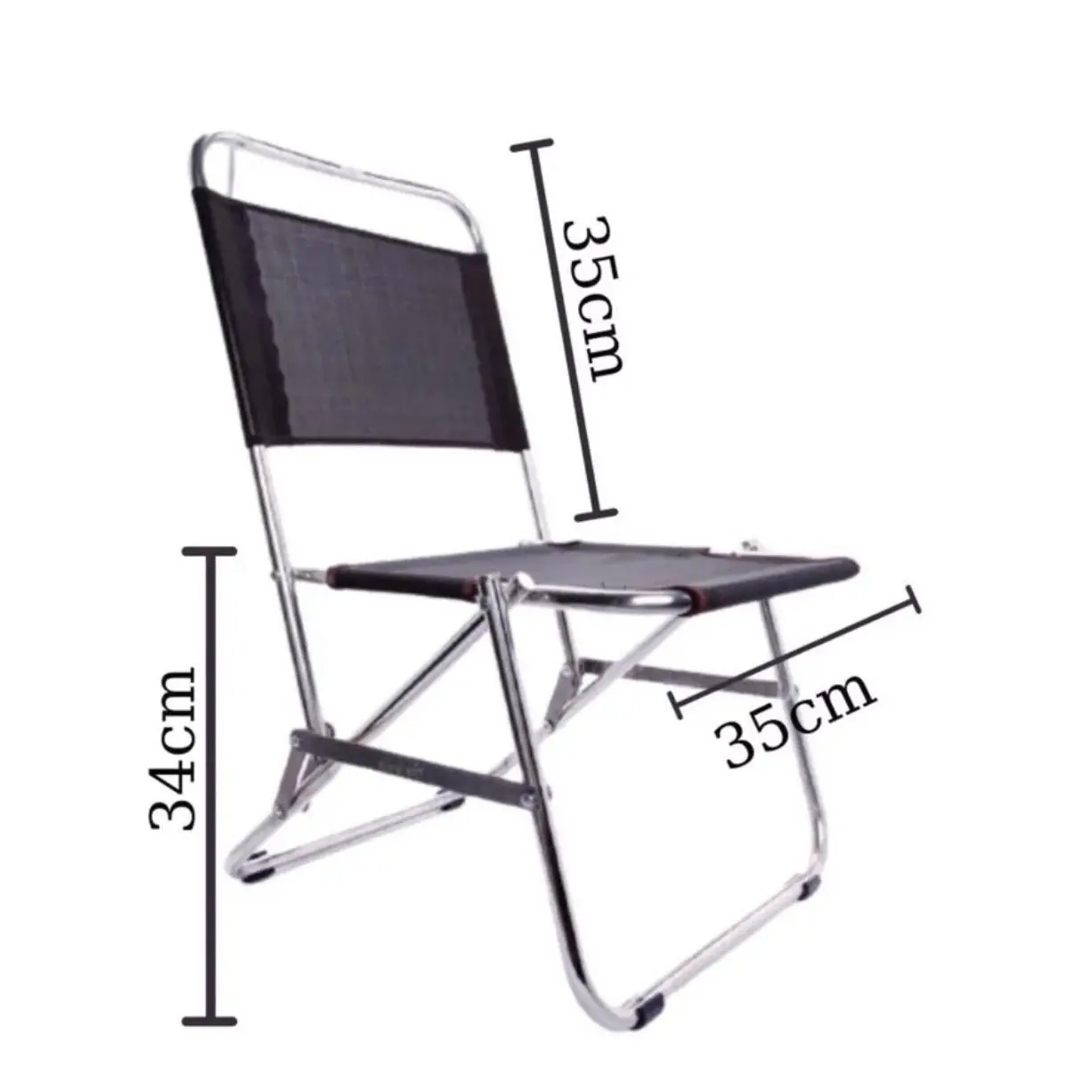 Ghế dù inox vải không thấm nước xếp gọn giá rẻ