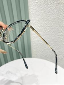 Lentes de Moda con Marco de Ojo de Gato, Elegantes Lentes de Metal para Mujeres y Hombres, Lentes de Moda para el Trabajo, Decoración de Ropa Diaria, Perfectos para Uso Estudiantil Diario