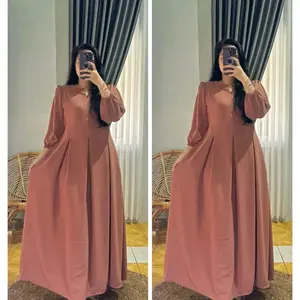 BAJU GAMIS WANITA TERBARU Airflow Muslim KEKINIAN