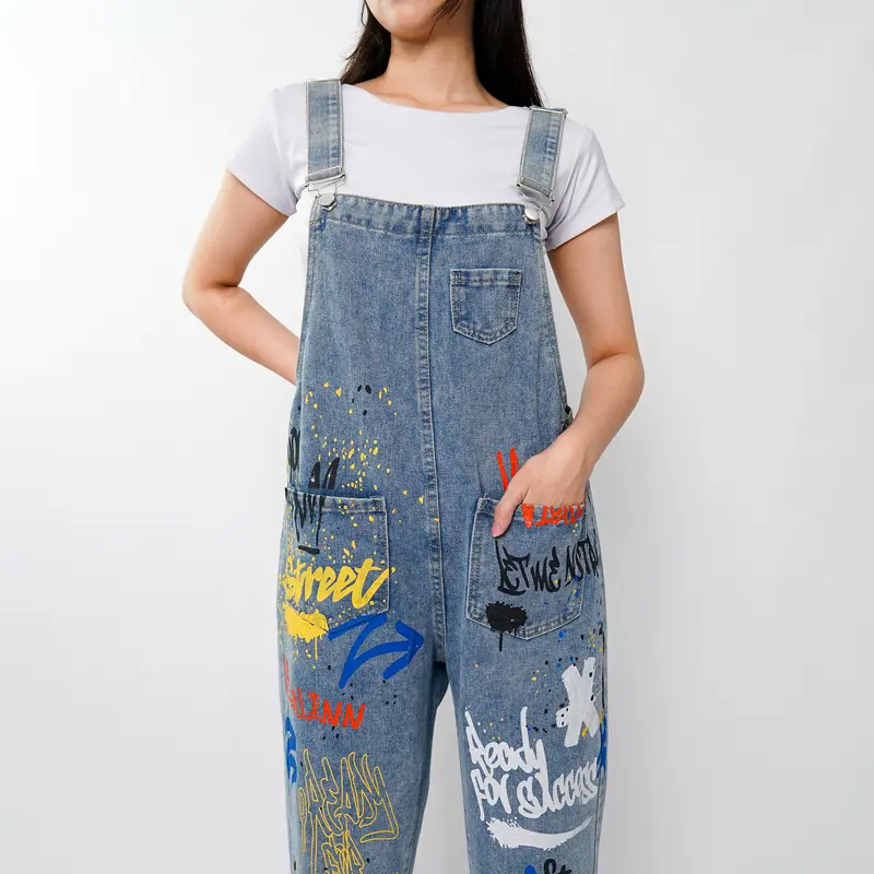 VIERLIN - Jumpsuit jeans 2117 2