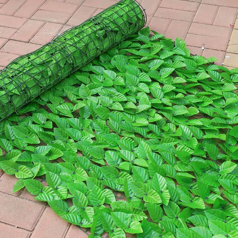 Hàng Rào Lá Nhân Tạo, Phong Cách Mục Vụ, Hình Chữ Nhật, Có Thể Tháo Rời, Hàng Rào Cho Vườn Ngoài Trời, 0,5 * 1 Mét, [Thanh Toán Khi Nhận Hàng] 1
