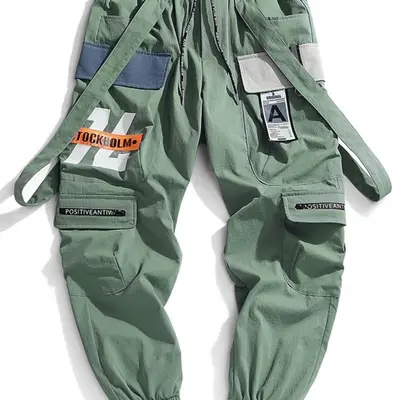 Green Black Used Cargo No Faith Studios Themushroom - TikTok Shop