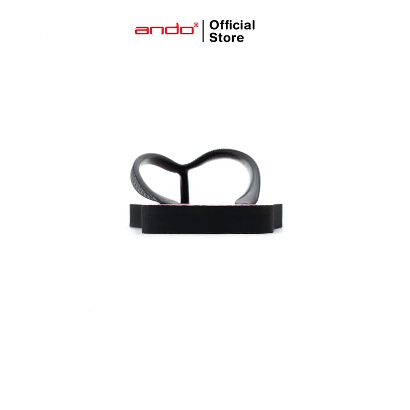 Ando Official Sandal Jepit Whisper Wanita Dewasa - Hitam 3
