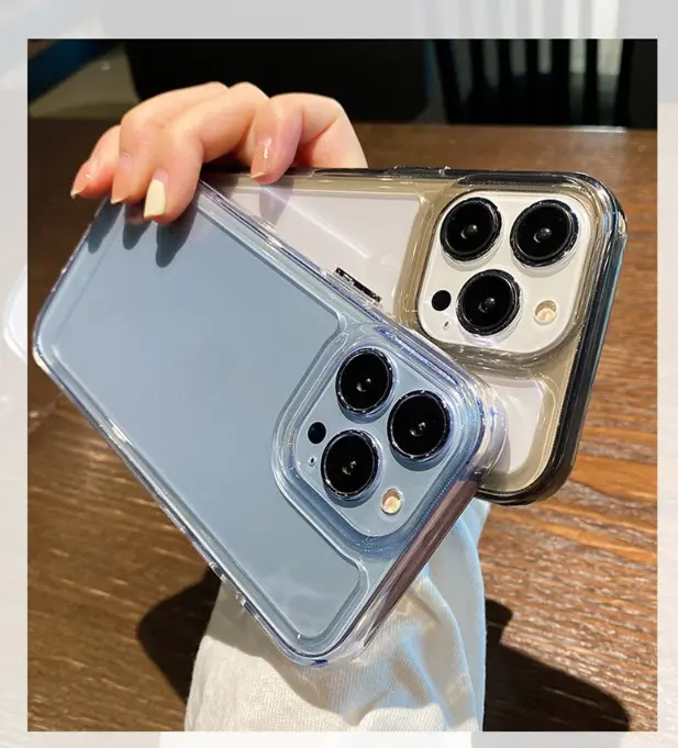 Space Luxury protection phone case compatible with iphone 6/6s/7/8 Plus se2020 X XR XsMax 11 12 13 14 Plus Pro Max Accessory Cover Casing Handheld Protective Shockproof
