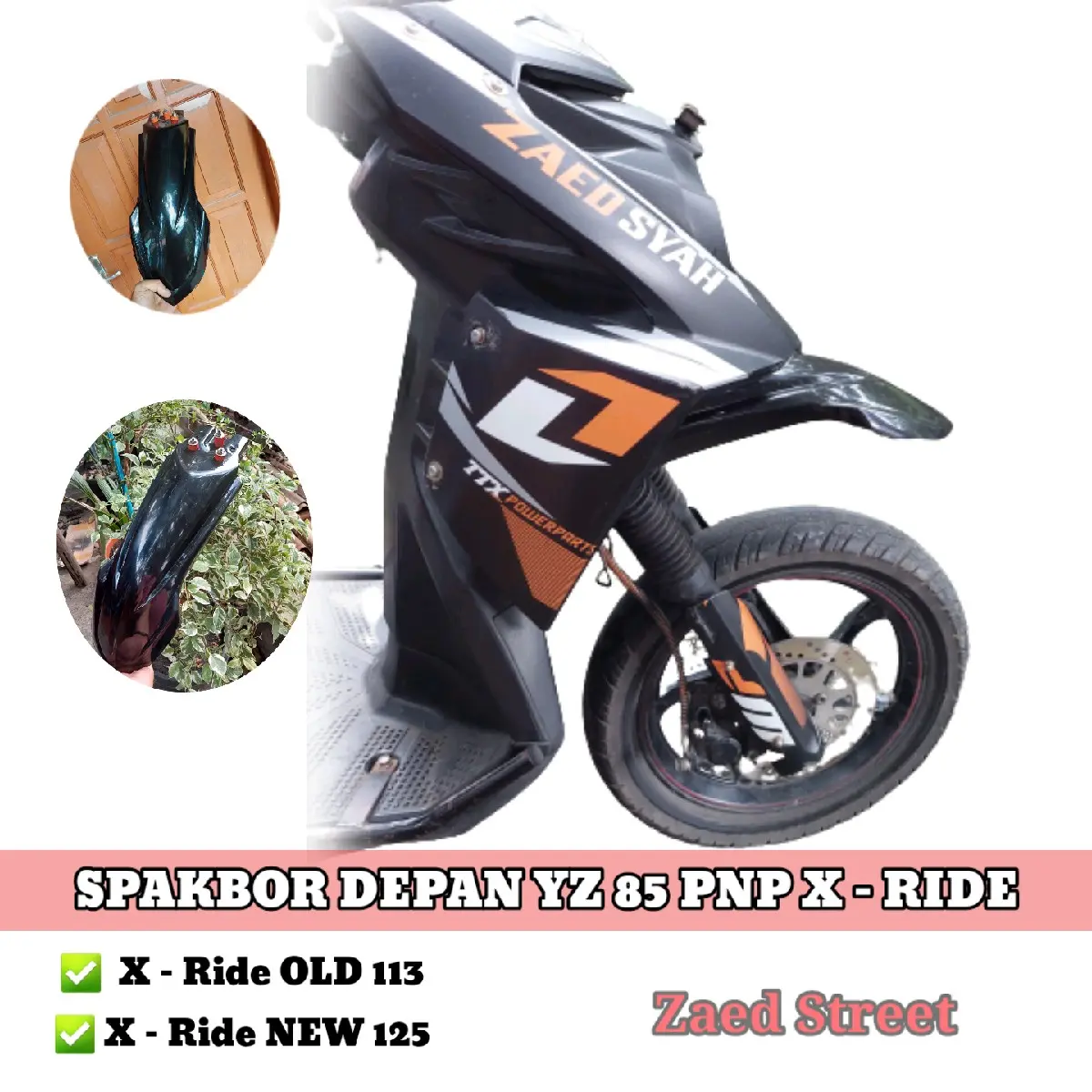 Spakbor YZ85 pnp yamaha X RIDE