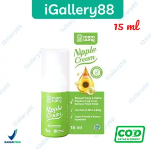 Mom Uung Nipple Cream Krim Puting Lecet Food Grade Aman Masuk Mulut Bayi 15ml penghilang  stretch