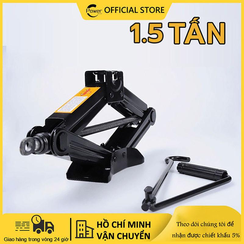 Bộ Kích Gầm Ô Tô Con Đội Thay Lốp Cho Xe Hơi Nâng Gầm Dễ Dàng Trọng Tải 1.5 Tấn