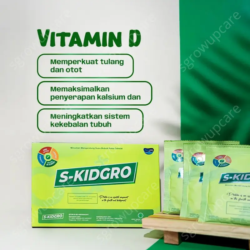 S-KIDGRO Susu Peninggi Badan Terbaik Untuk Anak | Cegah Stunting Sebelum Terjadi | 5 sachet 6