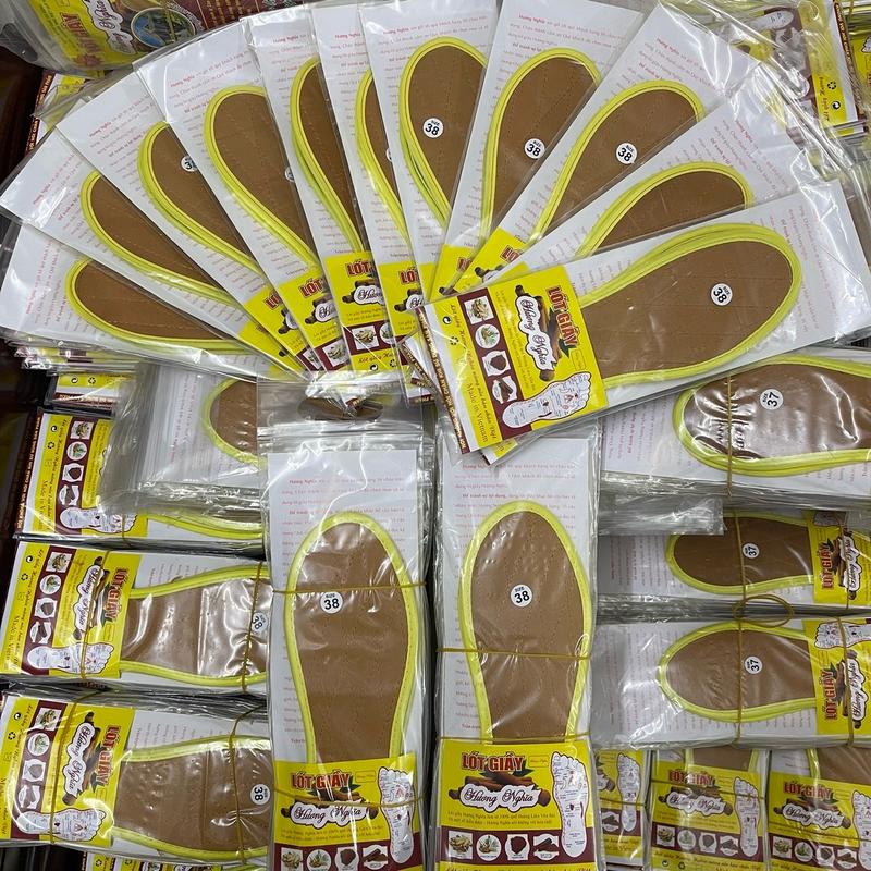 Combo 5 đôi tặng 1 lót giầy hương quế chống hôi chân Miếng Lót Giày Nam