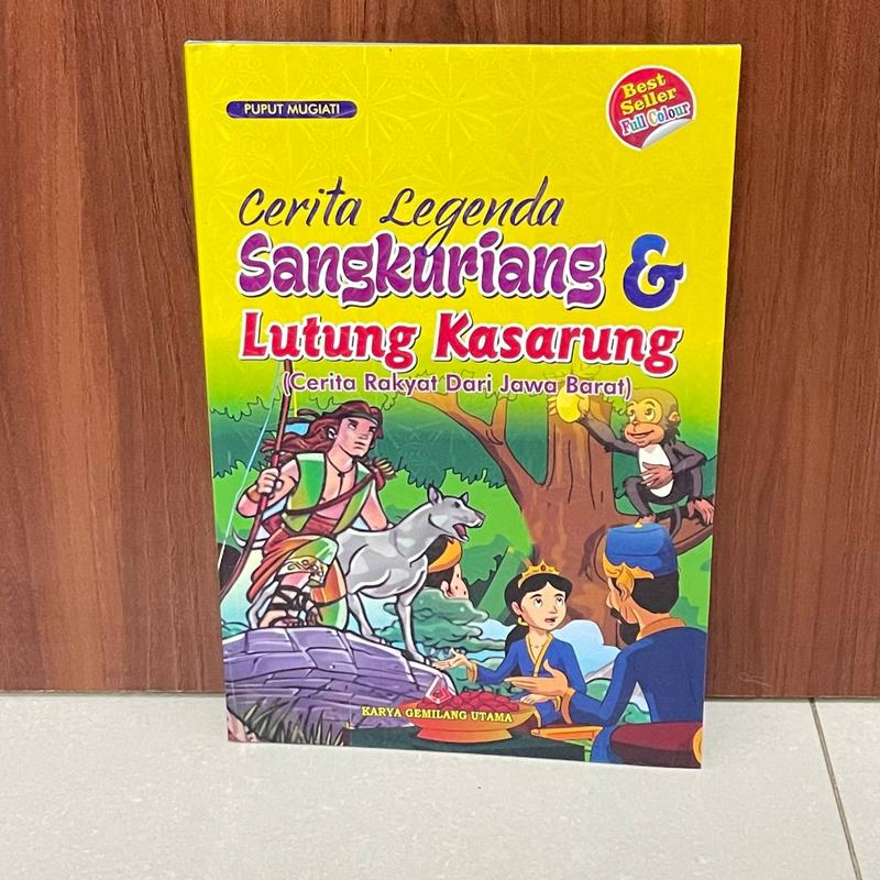 Buku Cerita Kisah Dongeng Legenda Rakyat 128 Halaman FULL COLOUR Bergambar Anak Putih 3