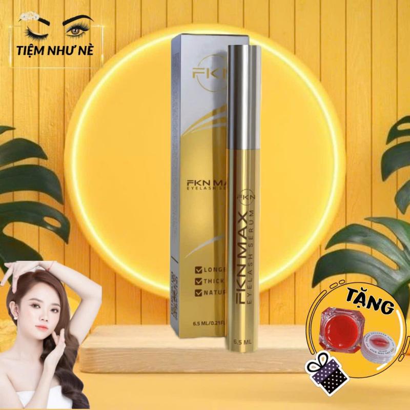 1 CâyDưỡng Mi FKN MAX ( Tặng 1 Son Dưỡng Môi)  Phiên Bản Cải Tiến Dung Tích 6.5ml, dạng Serum dành cho Nam Và Nữ Hỗ Trợ Cải Thiện Tình Trạng Mi Thưa , Ngắn Cosmetic Trang Điểm Mỹ Phẩm