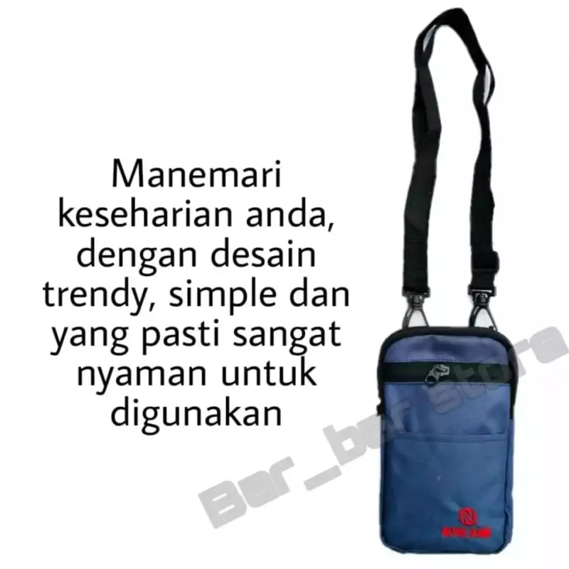 tas sekempang pria - tas pinggang pria - tas hp pria 2