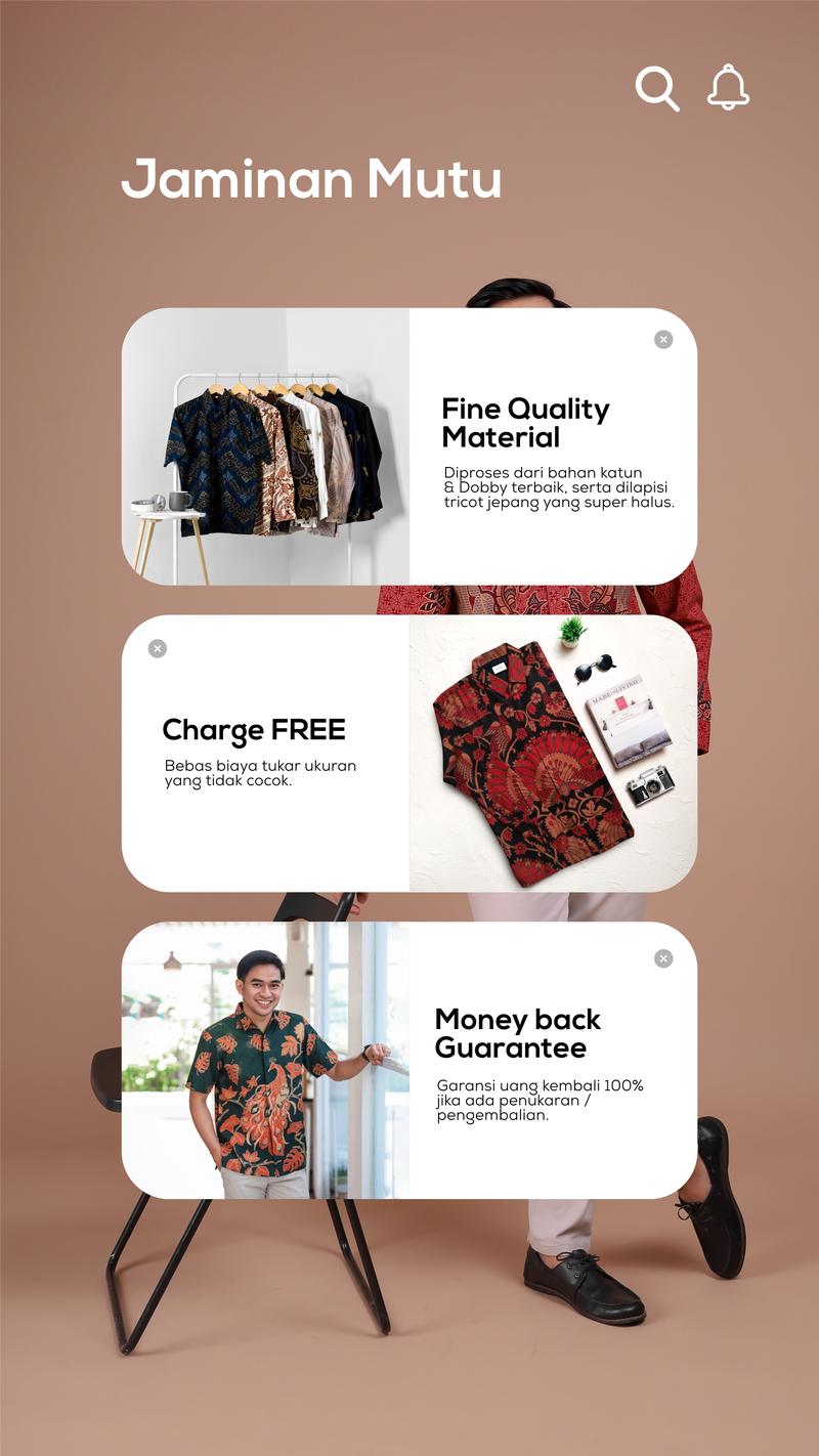 Product Introduction of Batik Slimfit Mola Short Sleeve B446 Pria Pendek 4