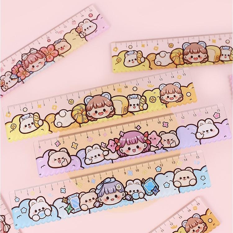 Product Introduction of Penggaris Mini Unik Cantik Edisi Doudou Sauce Girl Limited TLD88 Free Stiker 1