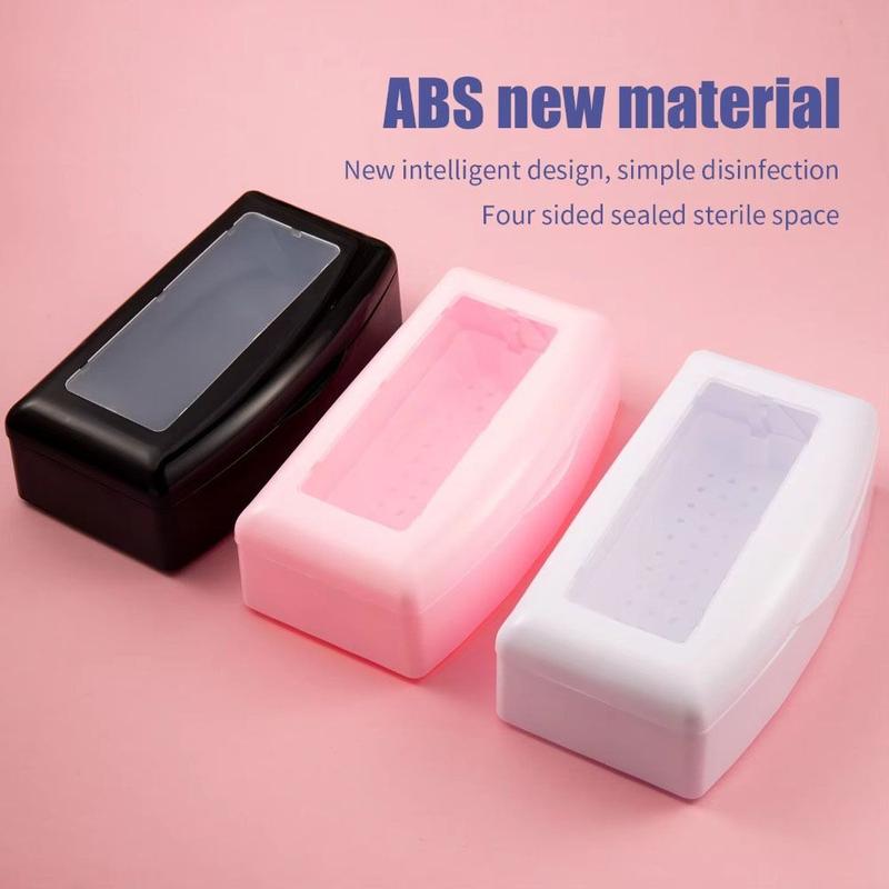 Product Introduction of Fashion Detachable Sterilizing Tray Disinfectant Jar Sterilizer Cleaning Nail Tools Long-Lasting Disinfection Box 24