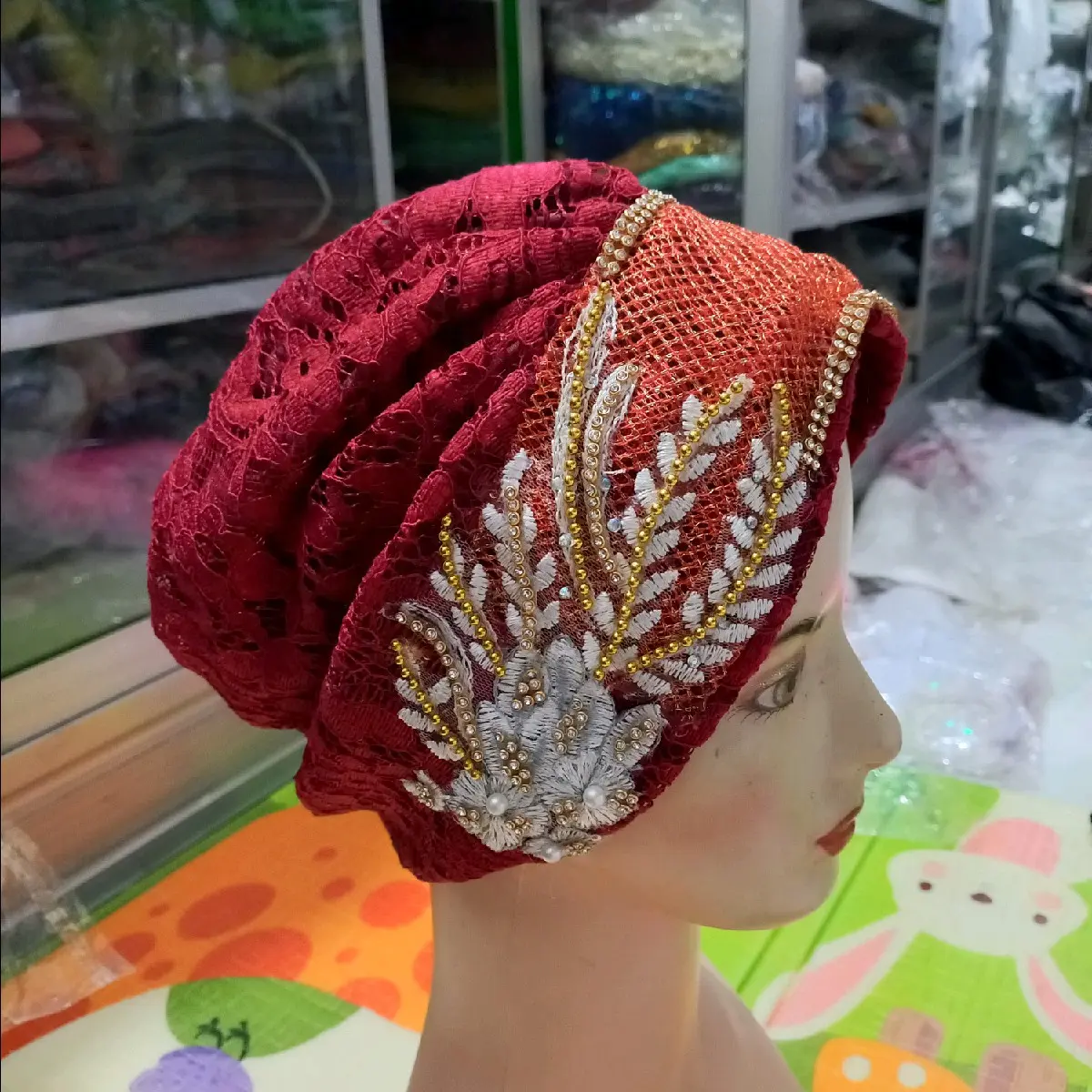 Songko Haji Wanita Premium