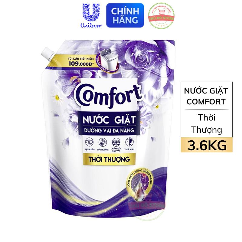 Nước Giặt Comfort Dưỡng Vải Hương Thời Thượng - Túi 3.6KG