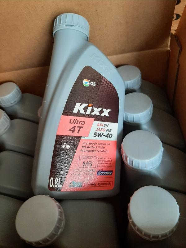 [chính hãng] Dầu nhớt động cơ tay ga Kixx ultra Scooter 5W40 0.8L tổng hợp nhập khẩu hàn quốc daun